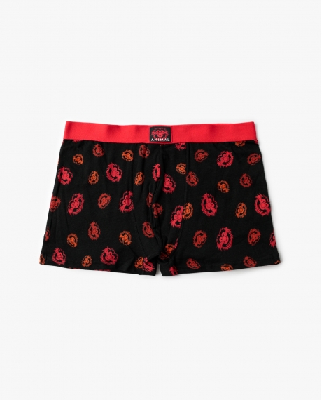 DISNEY Calzoncillo/Boxer Animal Crew Caja Metal Regalo para Hombre, (Caja 12 unidades) NEGRO