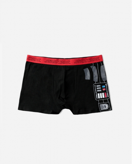 STAR WARS Calzoncillo/Boxer Classic Wars Caja Metal Regalo para Hombre NEGRO