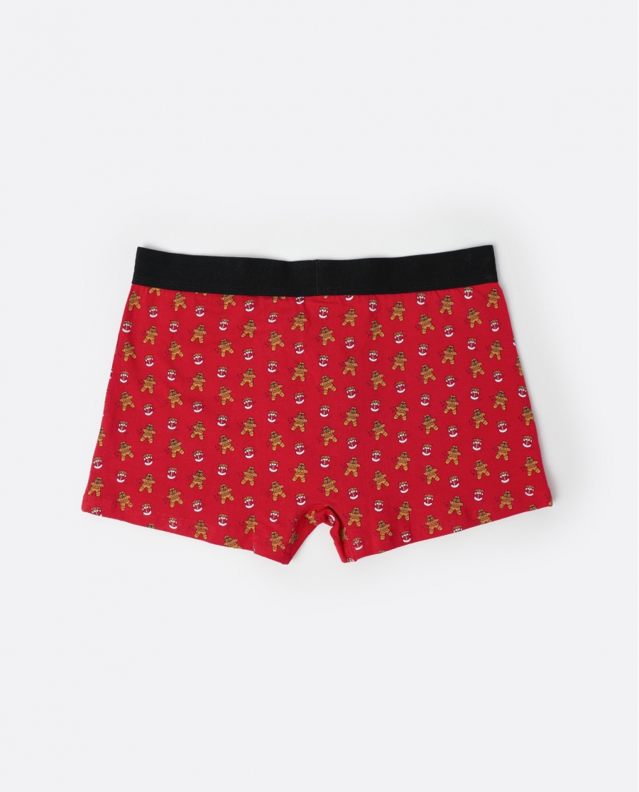 STAR WARS Calzoncillo/Boxer Cookie Mando Caja Metal Regalo para Hombre, (Caja 12 unidades) ROJO