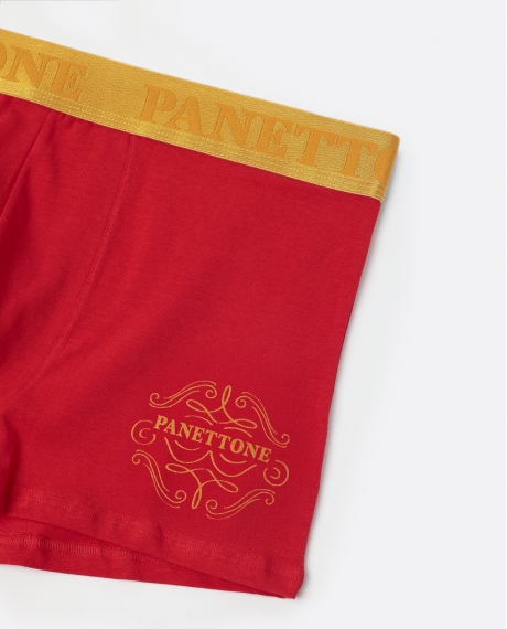 ADMAS Calzoncillo/Boxer Panettone para Hombre ROJO 2