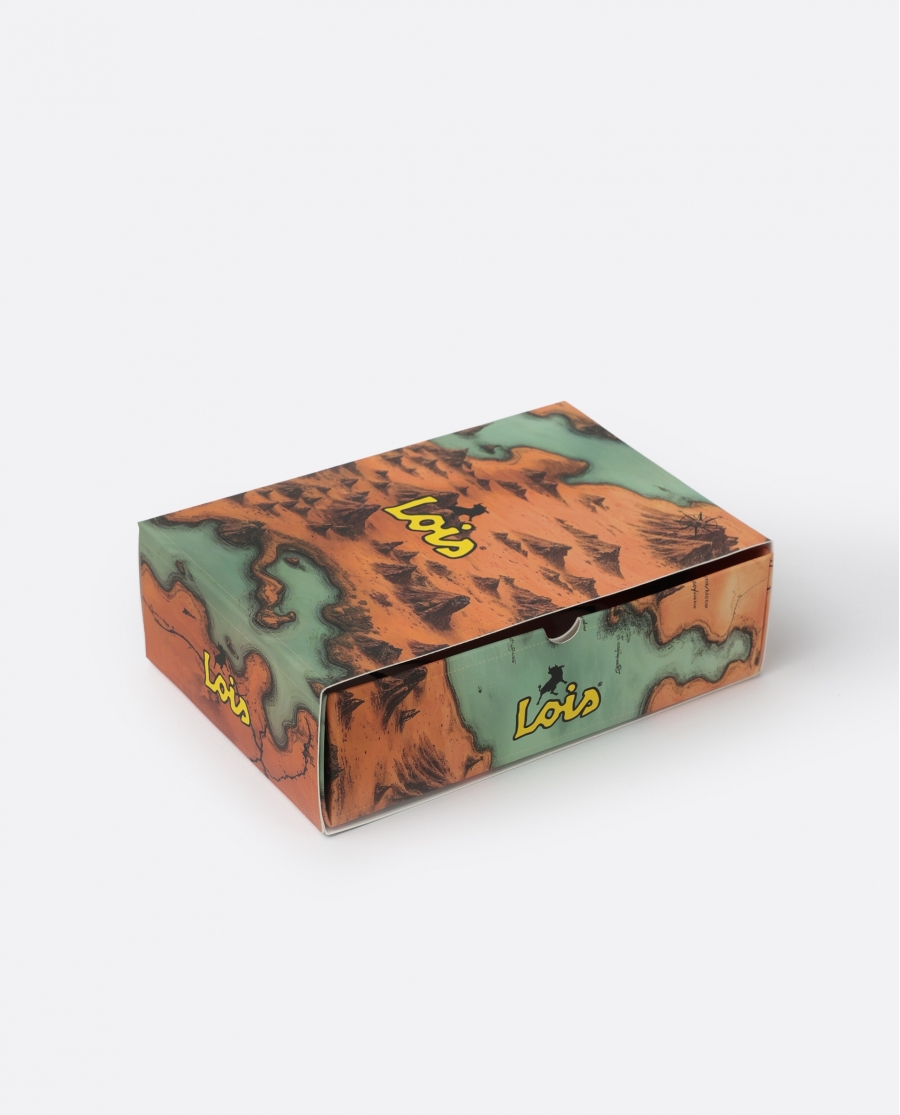 LOIS Calzoncillo/Boxer Cofre Caja Regalo para Hombre ROJO
