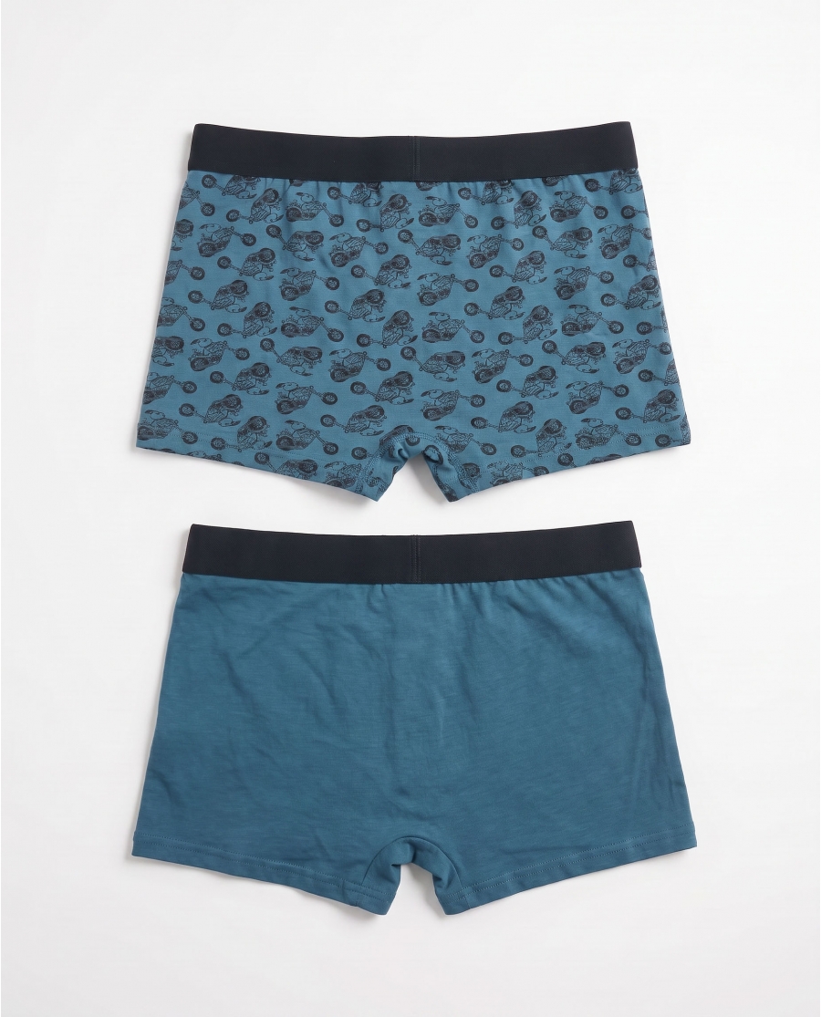 PEANUTS Calzoncillo/Boxer Speed Club para Hombre, (Caja de 2 unidades) PACK FANTASIA