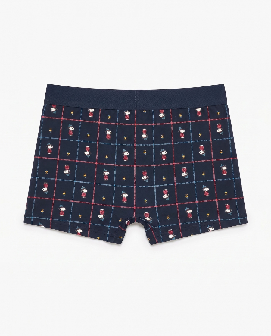 PEANUTS Calzoncillo/Boxer Sweater Weather para Hombre, (Caja de 2 unidades) PACK FANTASIA