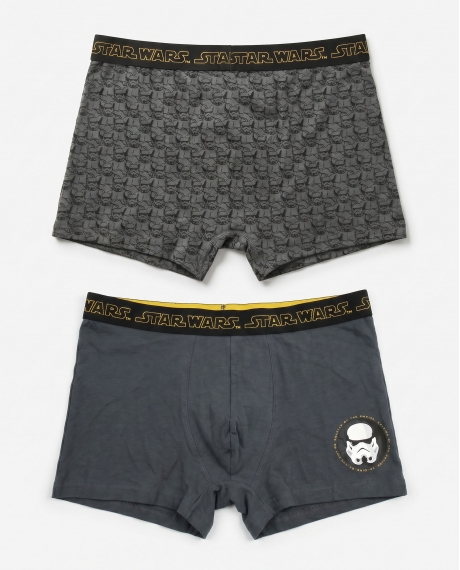 STAR WARS Calzoncillo/Boxer Empire Soldier para Hombre, (Caja de 2 unidades) PACK FANTASIA