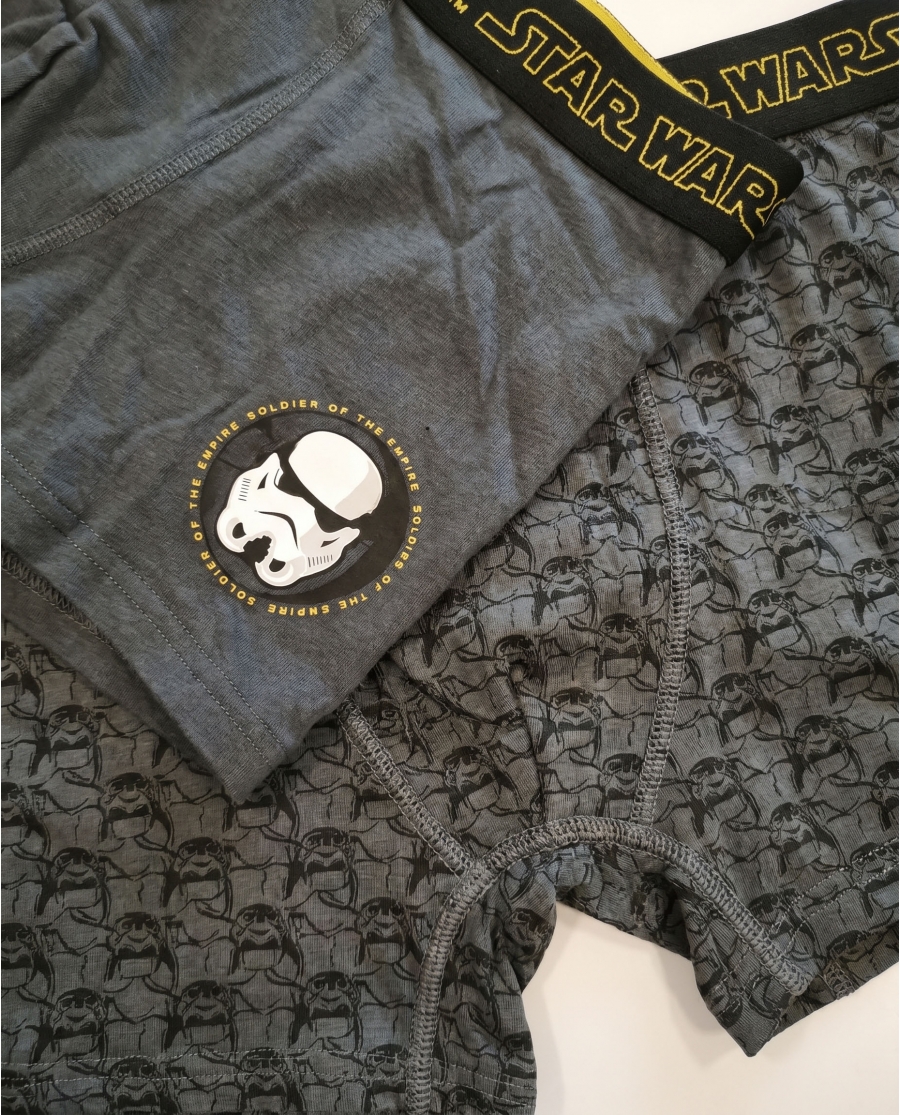 STAR WARS Calzoncillo/Boxer Empire Soldier para Hombre, (Caja de 2 unidades) PACK FANTASIA