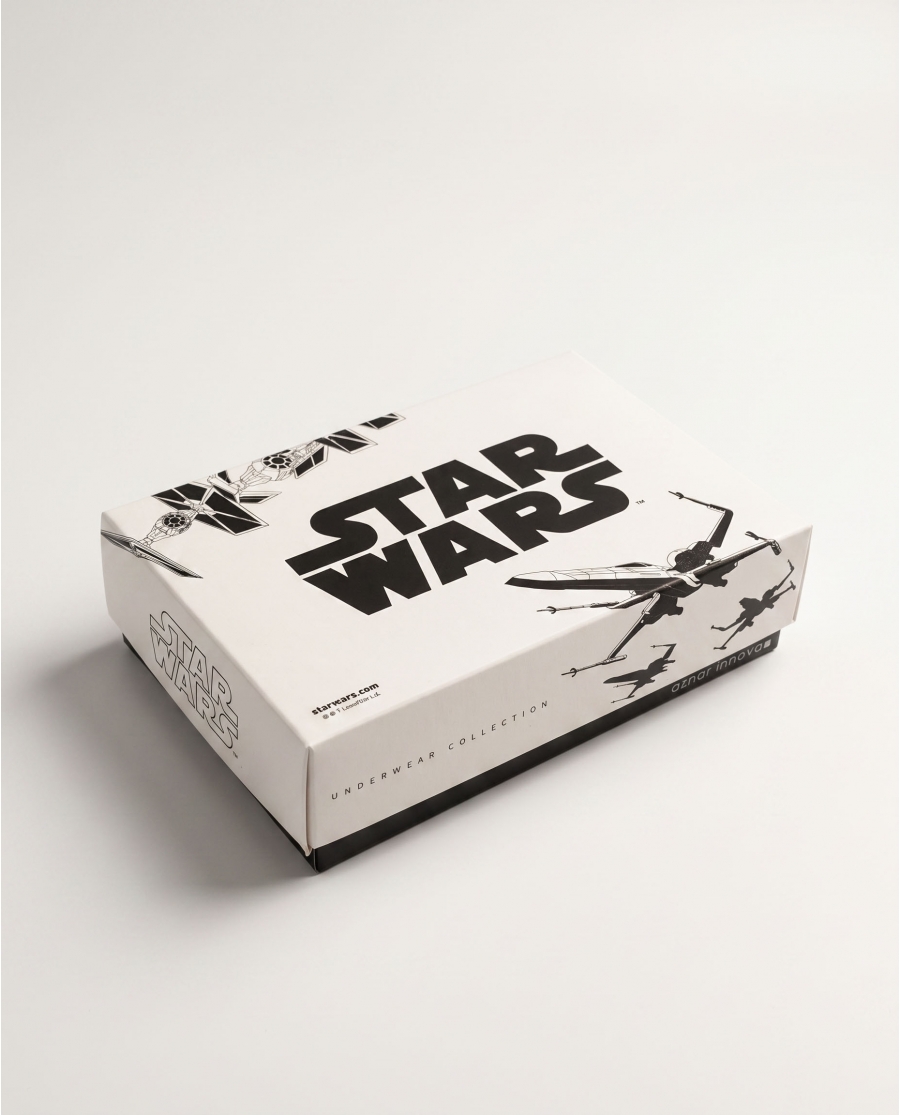 STAR WARS Calzoncillo/Boxer Rule the Galaxy para Hombre, (Caja de 2 unidades) PACK FANTASIA