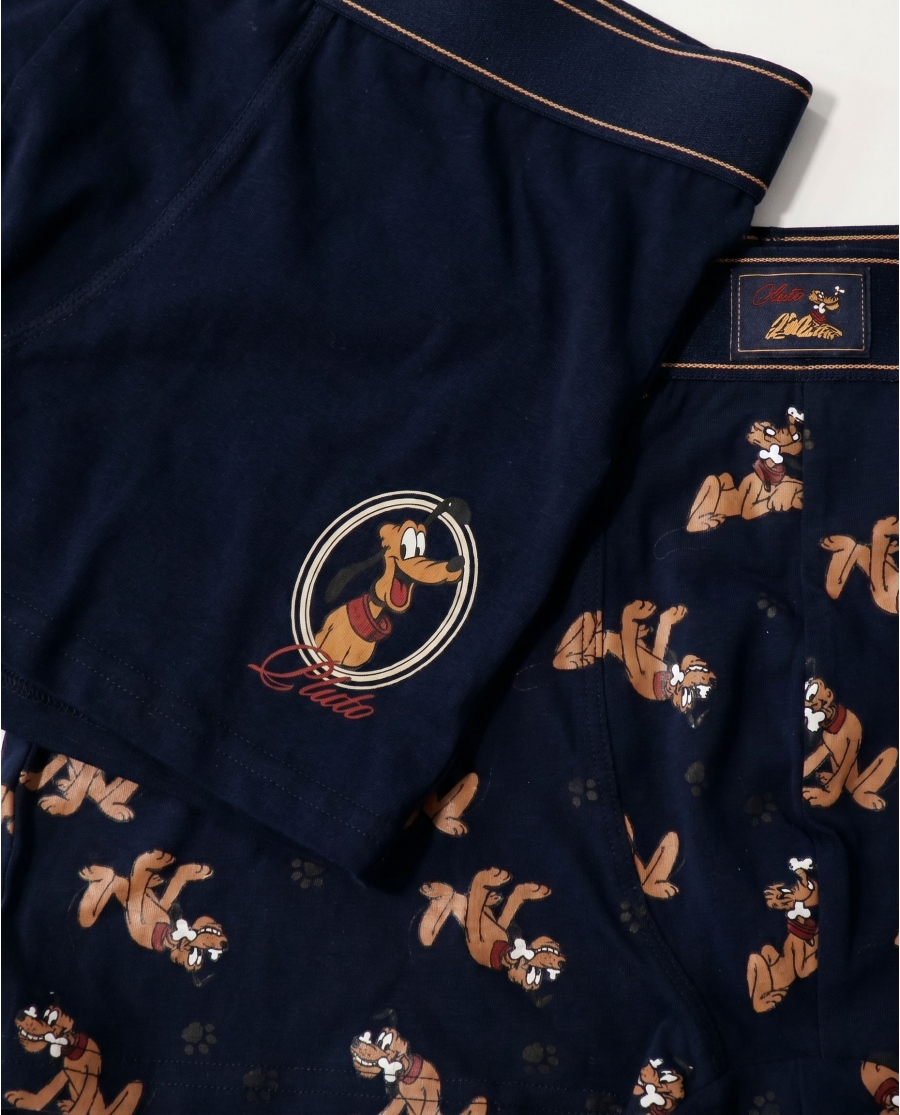 DISNEY Calzoncillo/Boxer Pluto Stay Pawsome para Hombre, (Caja de 2 unidades) PACK FANTASIA