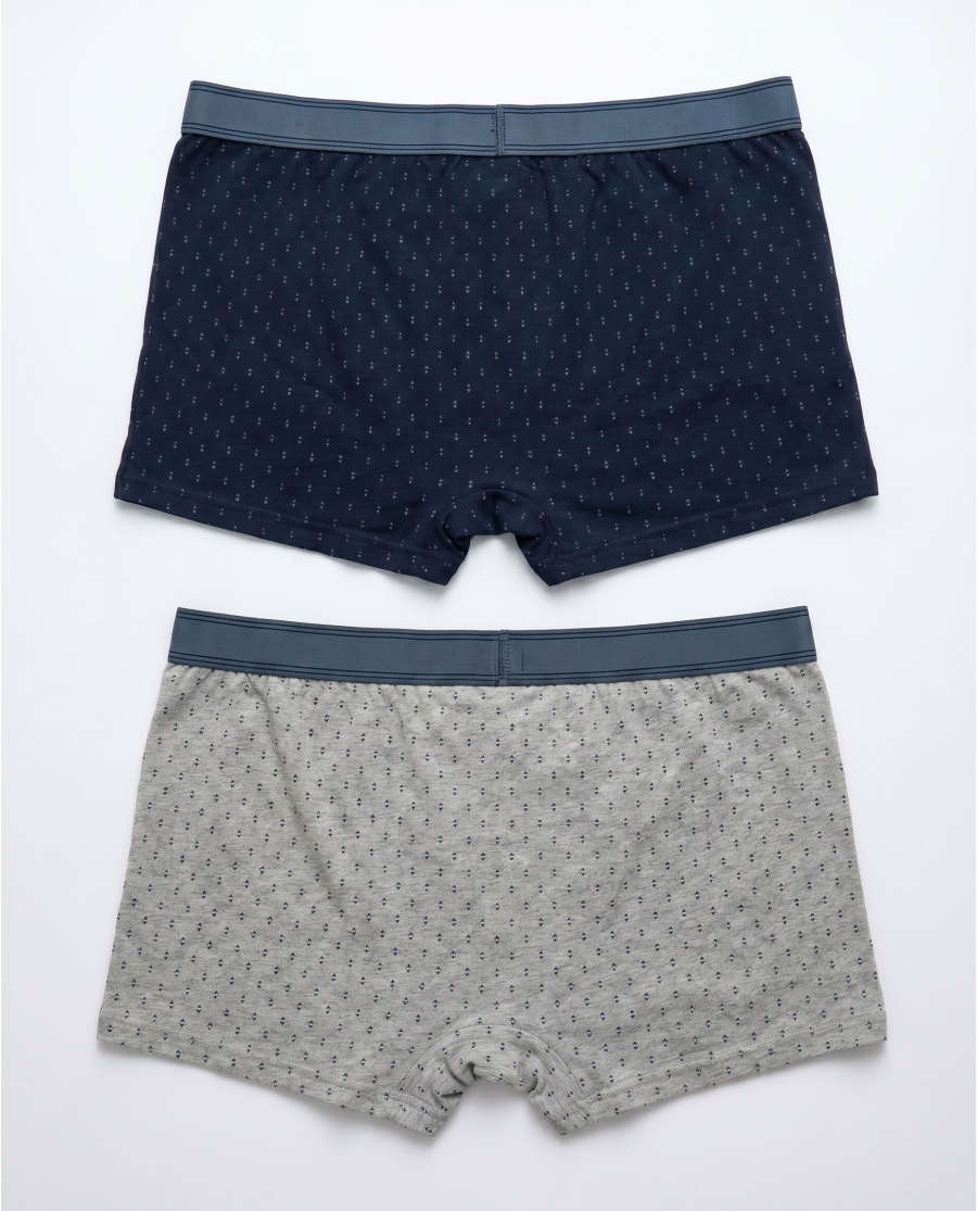 ANTONIO MIRO Calzoncillo/Boxer Travel para Hombre, (Caja de 2 unidades) PACK FANTASIA