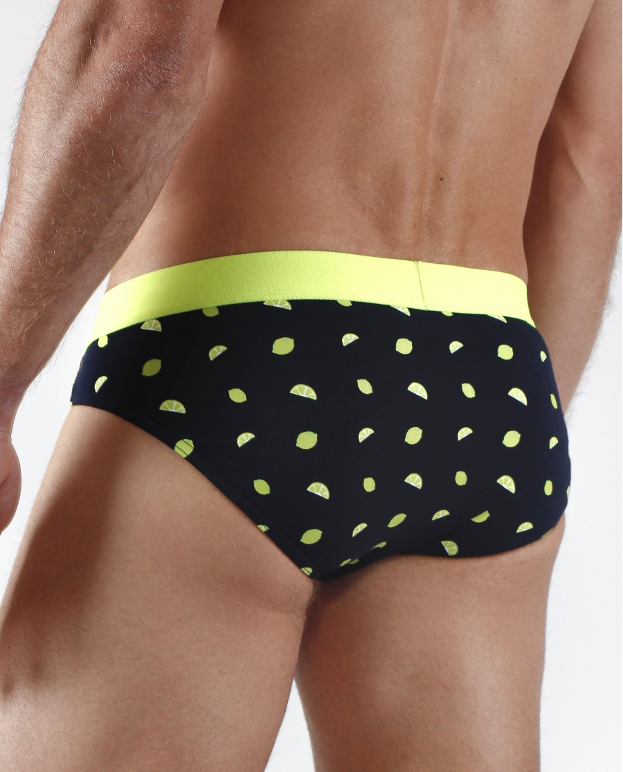 DIVER Calzoncillo/Slip Fruits para Hombre, (Caja de 2 unidades) PACK FANTASIA
