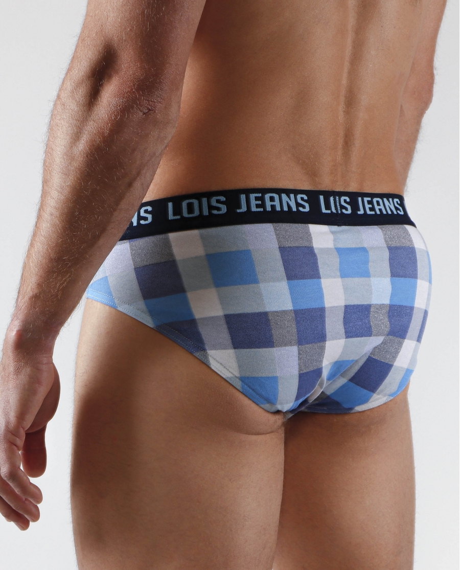 LOIS Calzoncillo/Slip Jeans VIP para Hombre, (Caja de 2 unidades) PACK FANTASIA