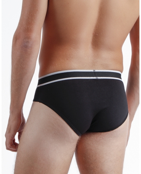 ADMAS Calzoncillo/Slip Soft Warm para Hombre NEGRO 2