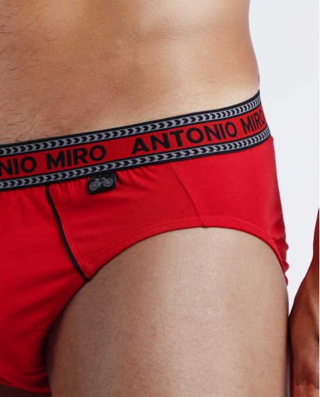 ANTONIO MIRO Calzoncillo/Slip Bike Ride Taza Regalo para Hombre, (Caja 12 unidades) ROJO 2
