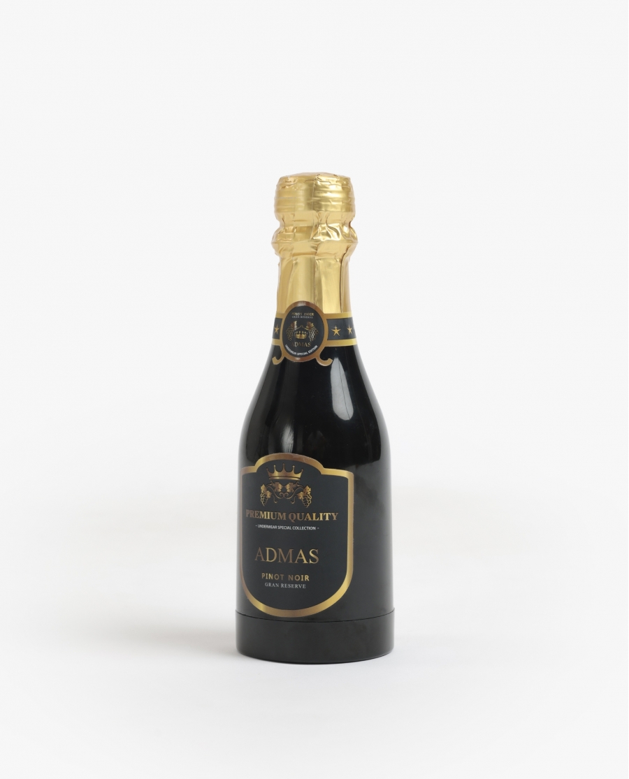 ADMAS Calzoncillo/Slip Botella Cheers para Hombre, (Caja 12 unidades) ROJO