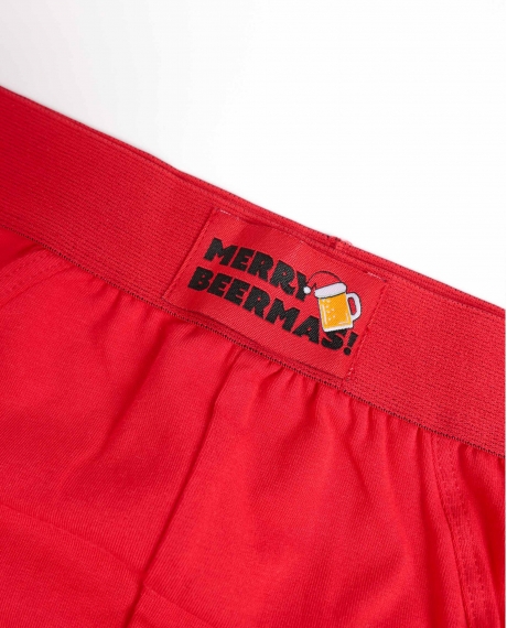 ADMAS Calzoncillo/Slip Beermas para Hombre, (Caja 12 unidades) ROJO 2