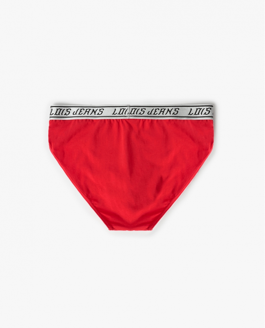 LOIS Calzoncillo/Slip Petaca Caja Regalo para Hombre ROJO