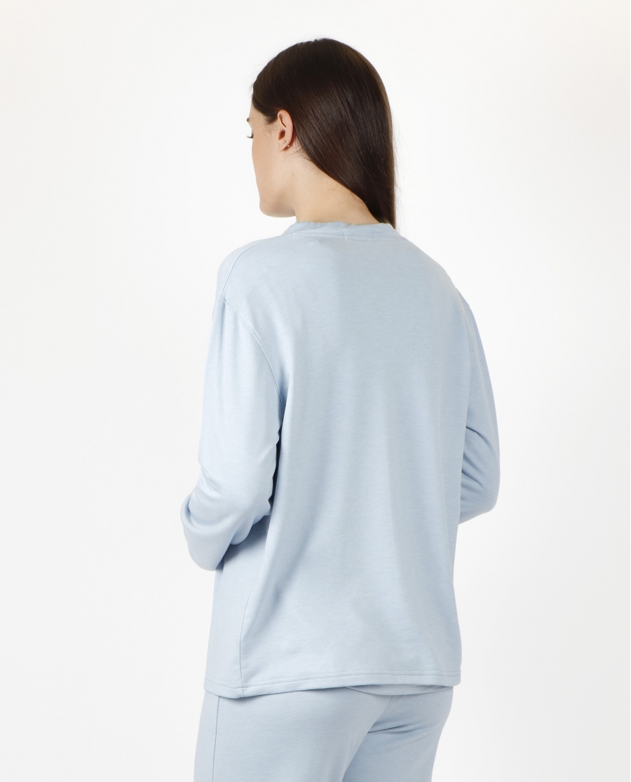 ADMAS Chaqueta Manga Larga The Silence para Mujer AQUA