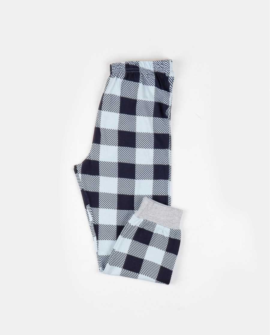 ADMAS Pijama Manga Larga Let´s Stay para Niña GRIS JASPE
