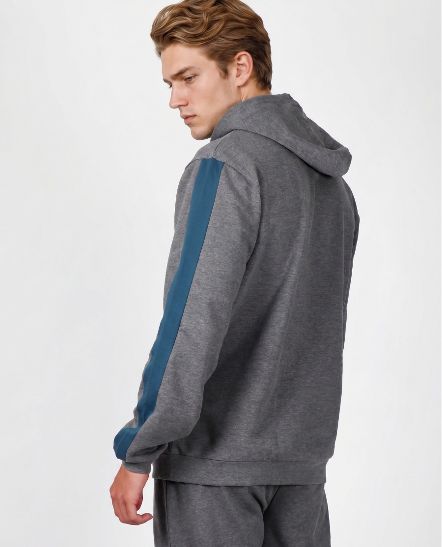 ADMAS HOME Sudadera Feel on Top para Hombre GRIS