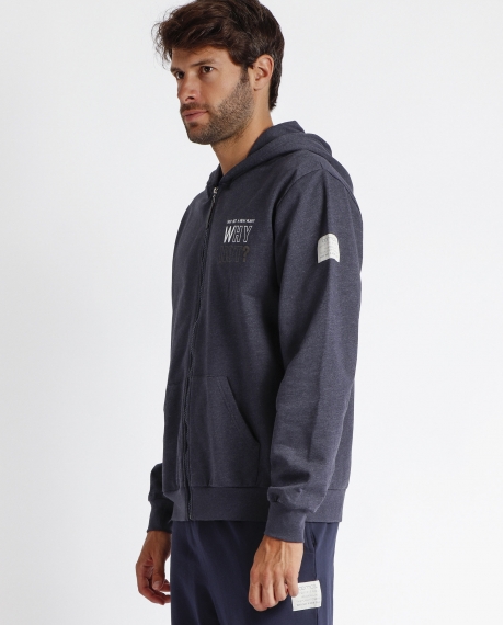 NEW PLAN Chaqueta Manga Larga Planet para Hombre AZUL 2