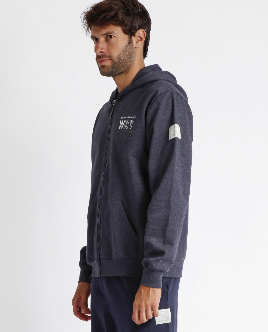 NEW PLAN Chaqueta Manga Larga Planet para Hombre AZUL