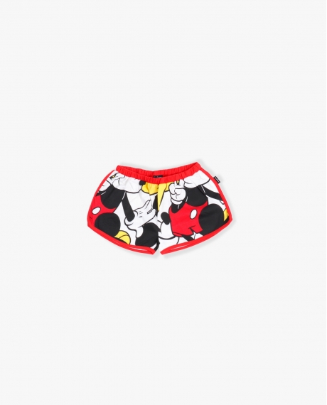 DISNEY Pijama Sin Mangas Big Mickey para Niña ROJO 2