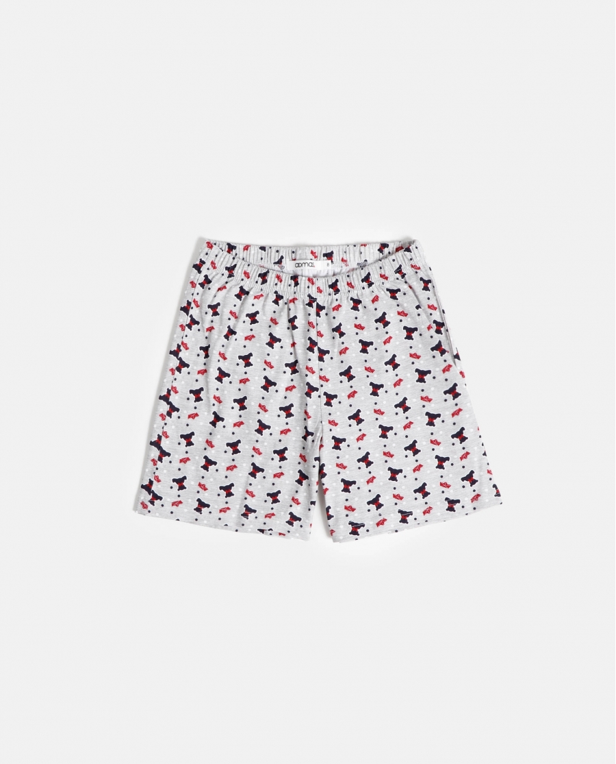 ADMAS Pijama Manga Corta Cute Teddy para Niño MARINO