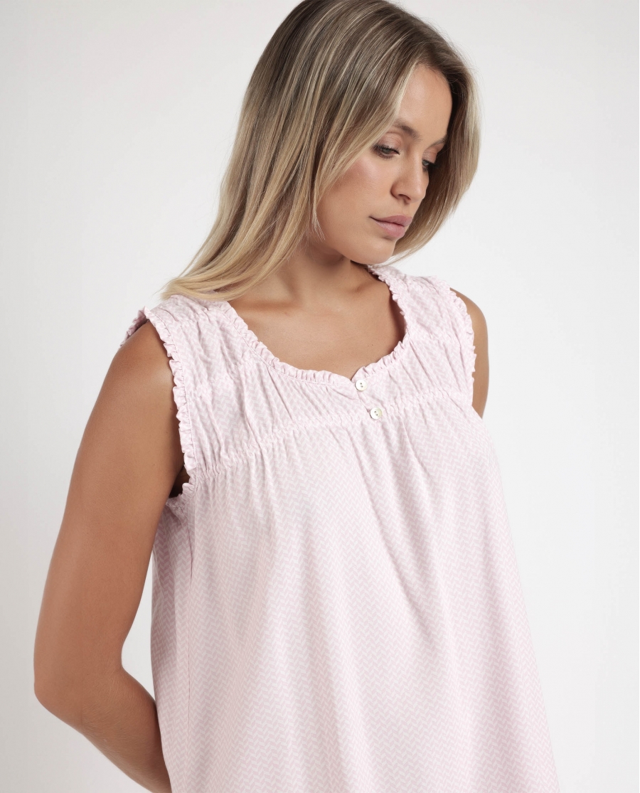 ADMAS CLASSIC Camisola Sin Mangas Classic Spiga para Mujer ROSA
