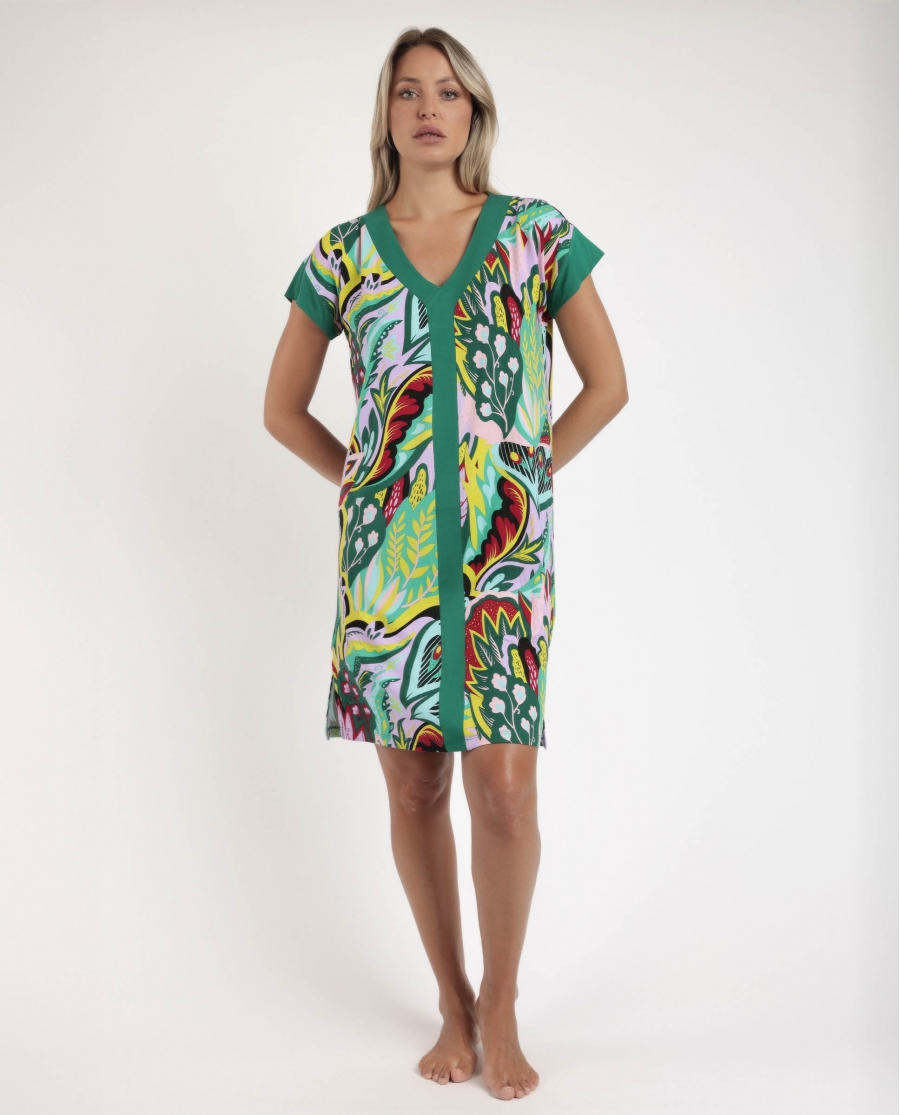 ADMAS LUXURY Camisola Manga Caída Luxury Hippy para Mujer MULTICOLOR