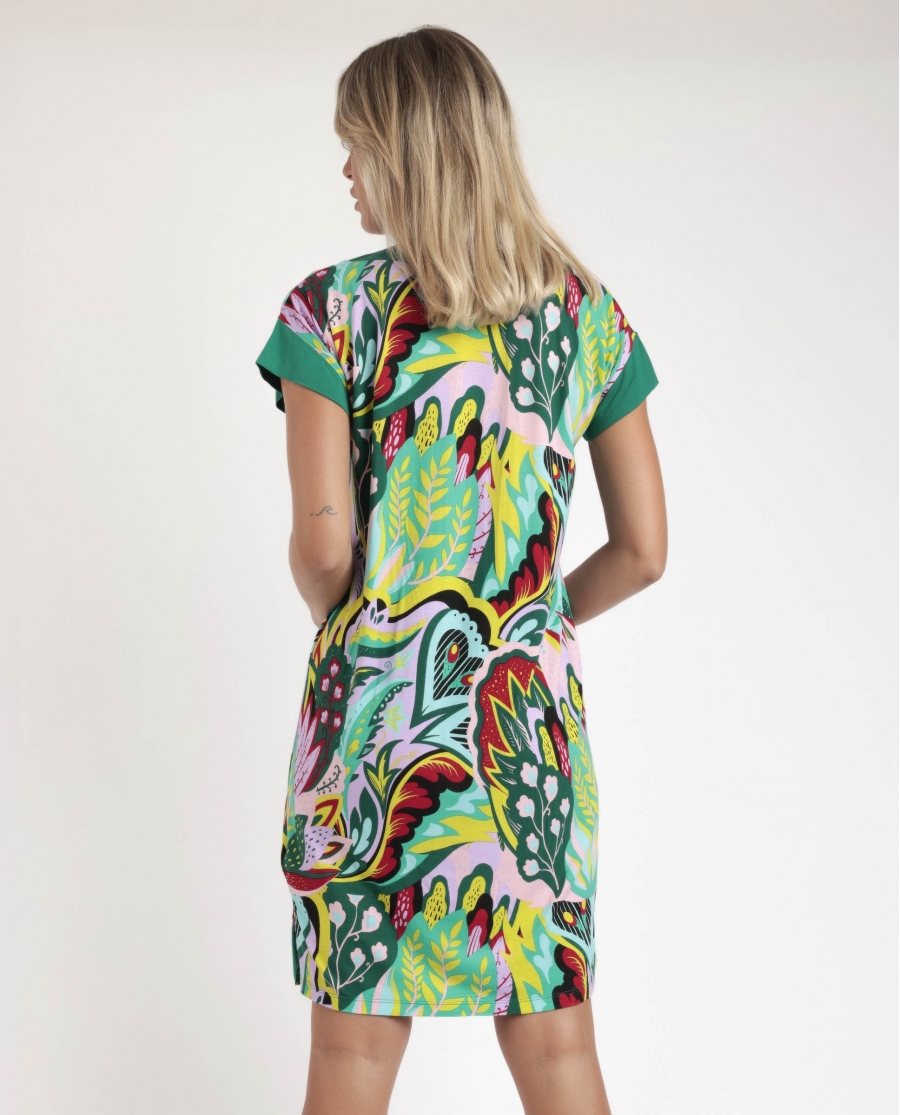 ADMAS LUXURY Camisola Manga Caída Luxury Hippy para Mujer MULTICOLOR