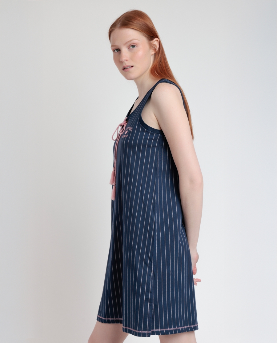 STAY AT HOME Camisola Sin Mangas Loading Energy para Mujer MARINO