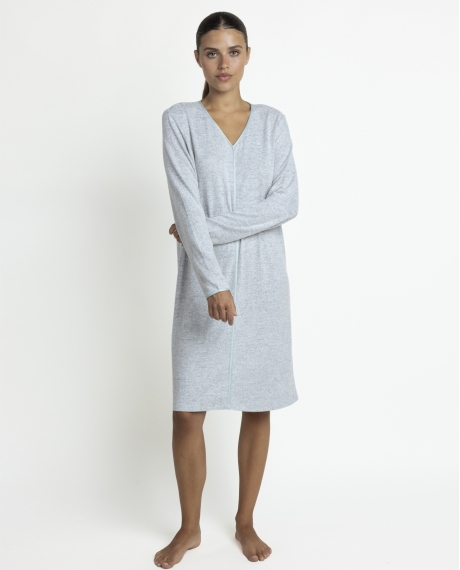 ADMAS CLASSIC Camisola Manga Larga Elegant At Home para Mujer AQUA
