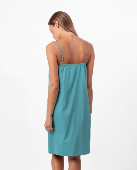 ADMAS Camisola Tirantes Mint Garden para Mujer AQUA 2
