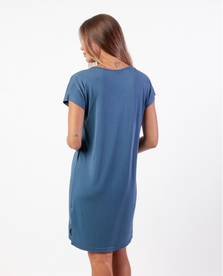 ADMAS CLASSIC Camisola Manga Caída Fresh Air para Mujer AZUL 2