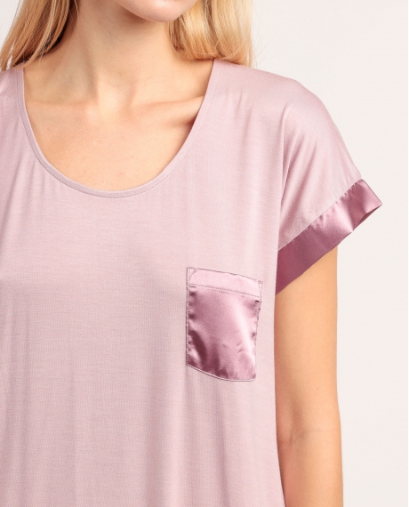 ADMAS CLASSIC Camisola Manga Corta Soft Dreams para Mujer PETALO 2