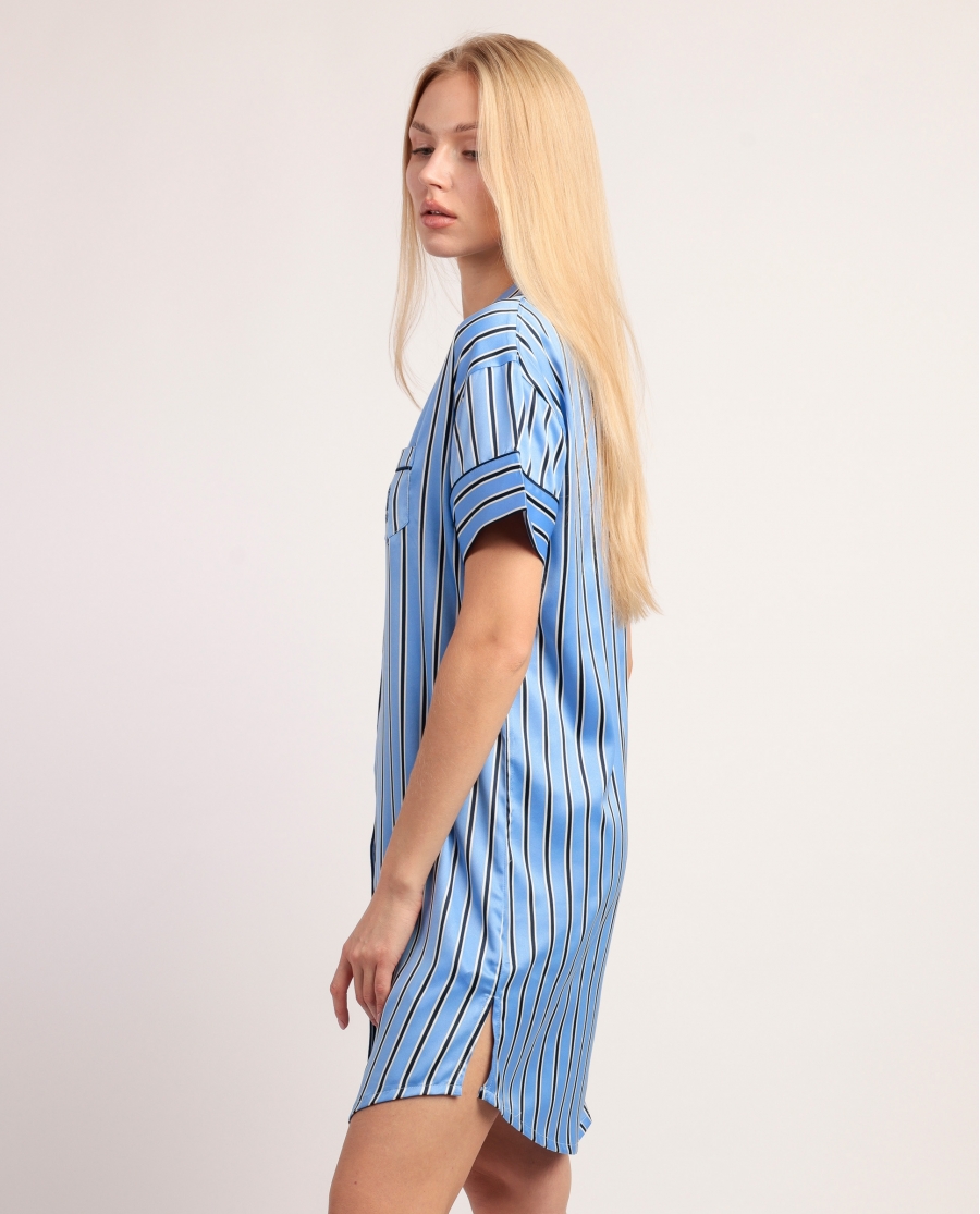 ADMAS CLASSIC Camisola Manga Corta Adm Secret para Mujer AZUL