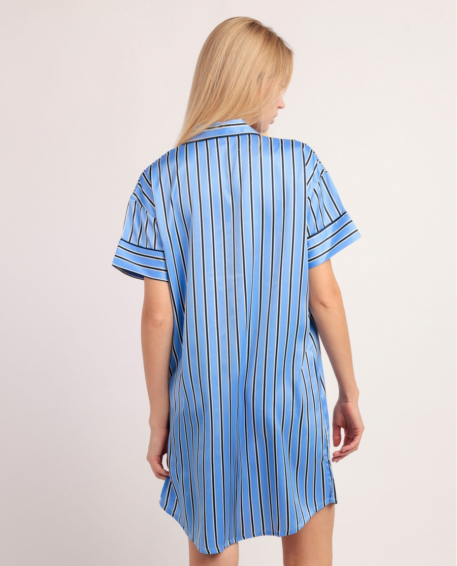 ADMAS CLASSIC Camisola Manga Corta Adm Secret para Mujer AZUL