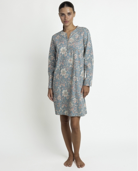 ADMAS GARDEN Camisola Manga Larga Garden Secret para Mujer AZUL