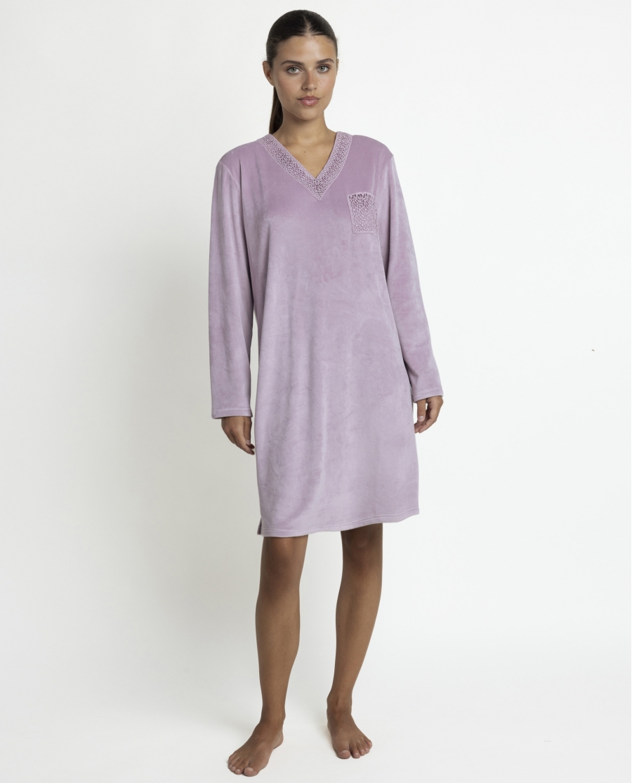 ADMAS LUXURY Camisola Manga Larga Guipure para Mujer PETALO