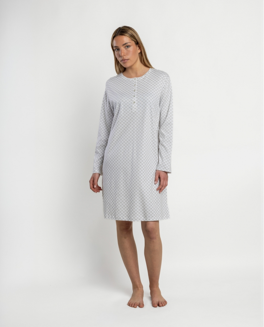 ADMAS CLASSIC Camisola Manga Larga Tricot para Mujer CRUDO