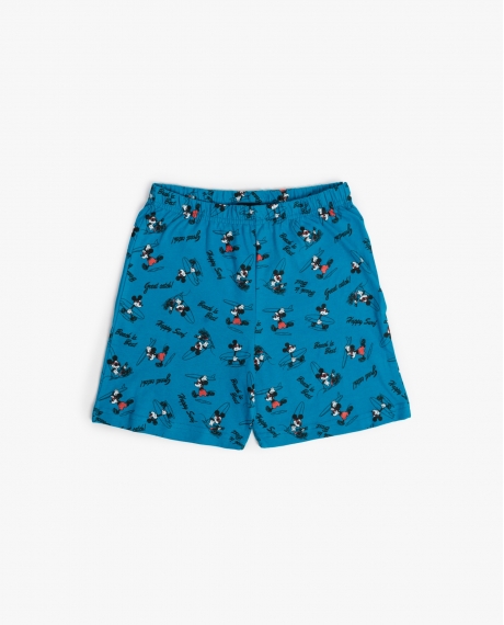DISNEY Pijama Manga Corta Ride The Wave para Niño AZUL 2