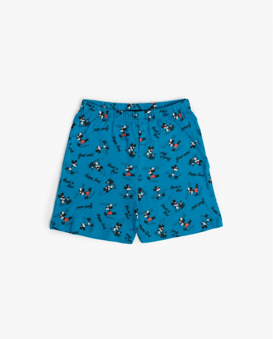 DISNEY Pijama Manga Corta Ride The Wave para Niño AZUL