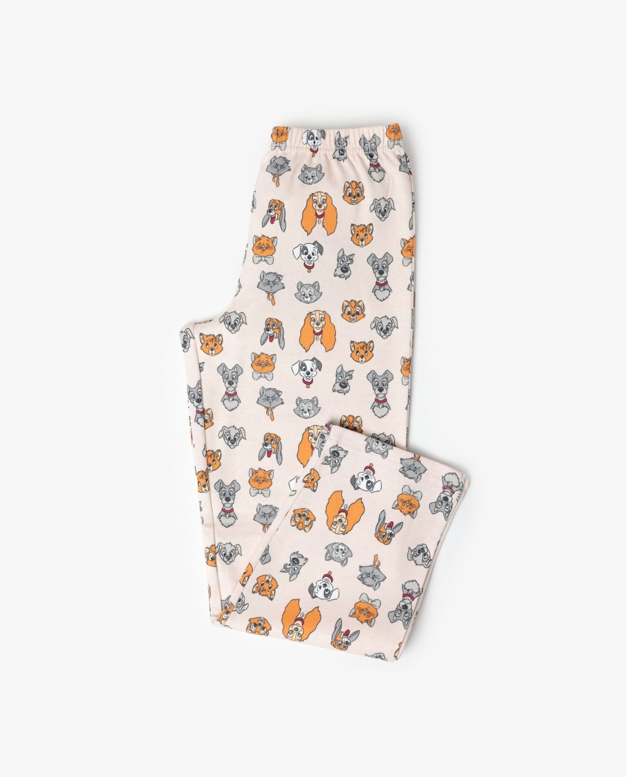 DISNEY Pijama Manga Larga Love Dinner para Niño CHOCOLATE