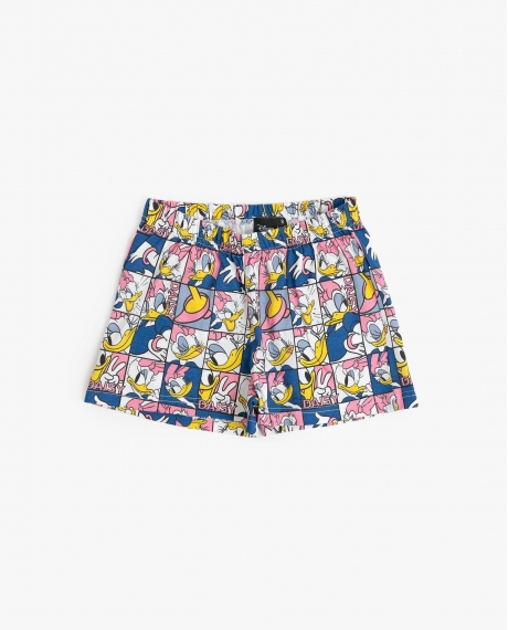 DISNEY Pijama Sin Mangas Daisy Poses para Niña GRIS JASPE 2