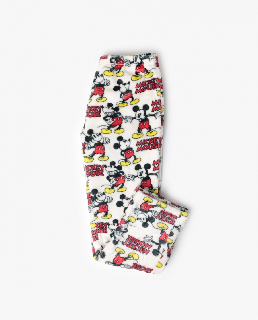 DISNEY Pijama Manga Larga Calentito Best Mickey para Niña ROJO