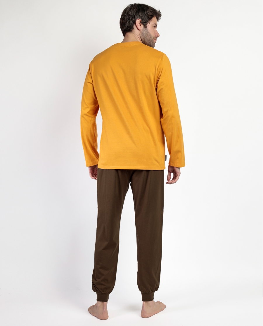 STAR WARS MANDALORIAN Pijama Manga Larga This Is The Way para Hombre OCRE