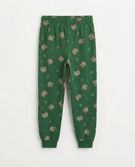 STAR WARS MANDALORIAN Pijama Manga Larga Grogu Cute para Niña CRUDO 2