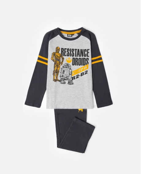 STAR WARS Pijama Manga Larga Sport para Niño MARENGO