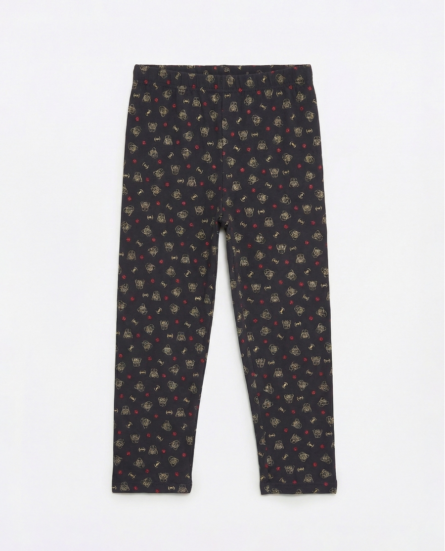 STAR WARS Pijama Manga Larga The Force Is Strong para Niño GRIS JASPE