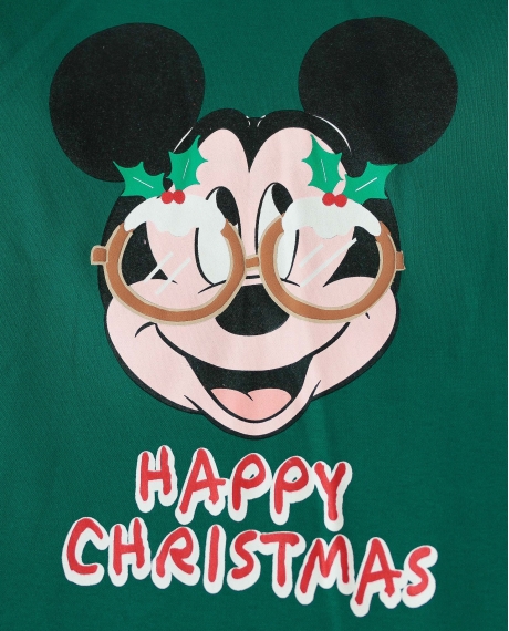 DISNEY Pijama Manga Larga Party Friends para Niño VERDE 2