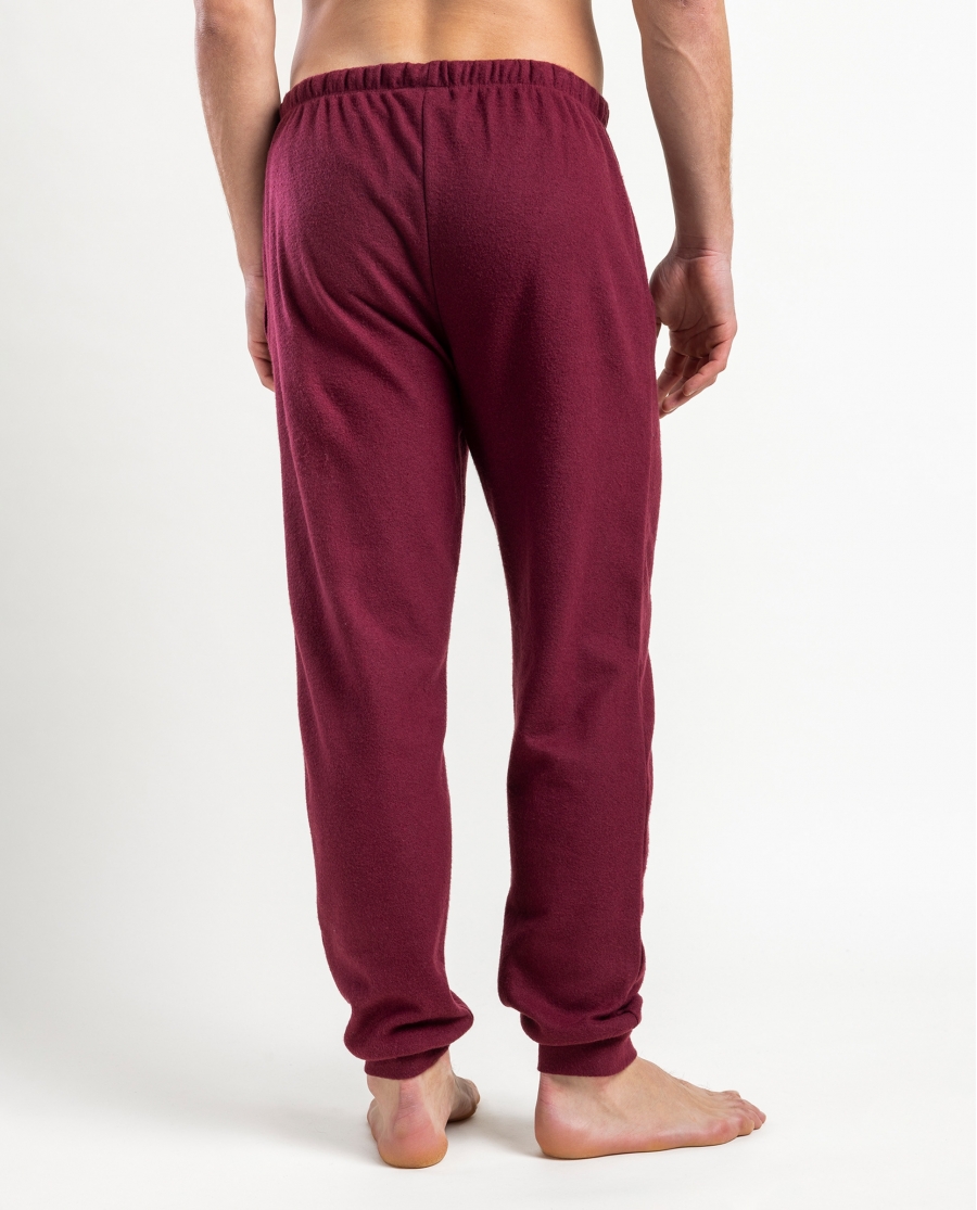 ADMAS MAGNIFIC Pantalón Largo Calentito Milano para Hombre GRANATE